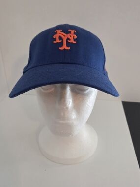 New York Mets Blue & Orange Baseball Cap Medium-Large